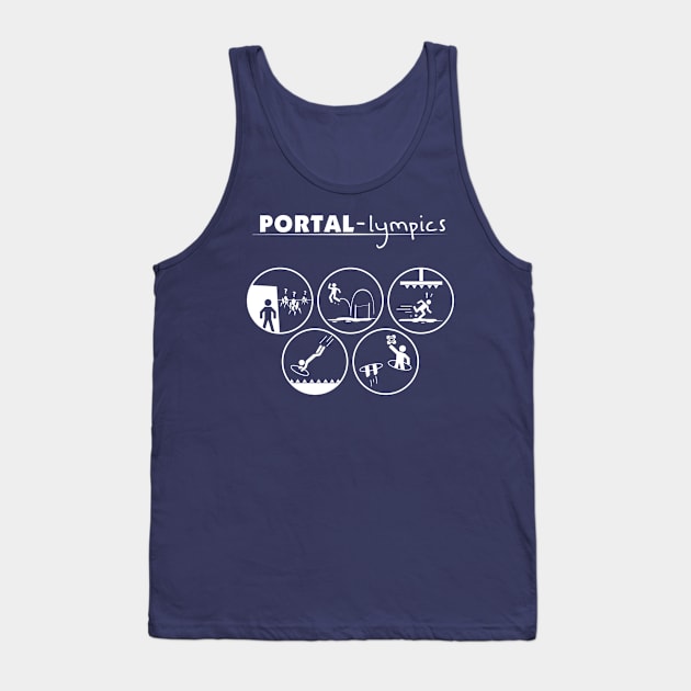 Portal-Lympics Tank Top by TheHookshot